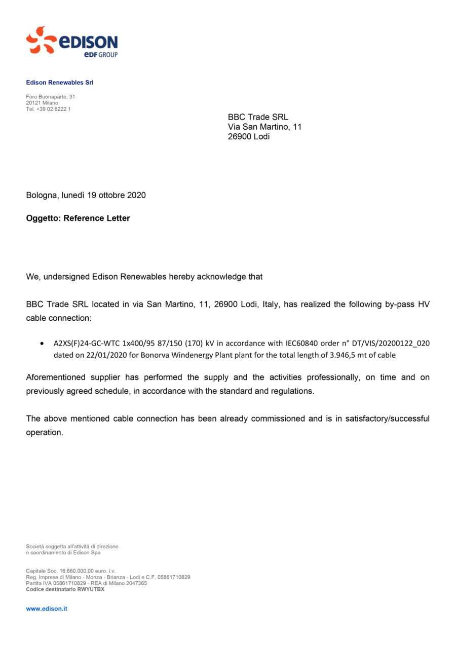 Microsoft Word - Lettera di refenza BBC Trade